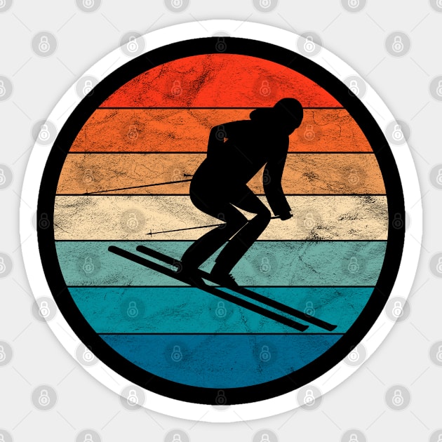 Vintage Ski Sticker by ChadPill